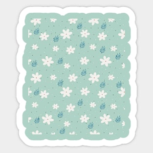 Flower and leaves 9 Sticker